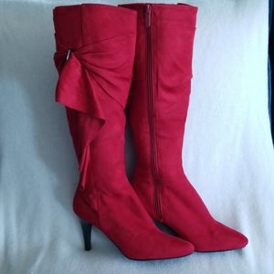 Faux Suede Boots